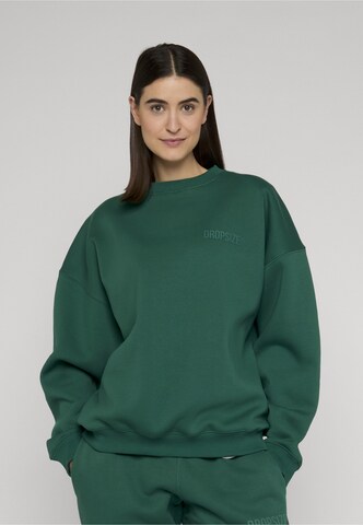 Dropsize Sweatshirt in Groen: voorkant