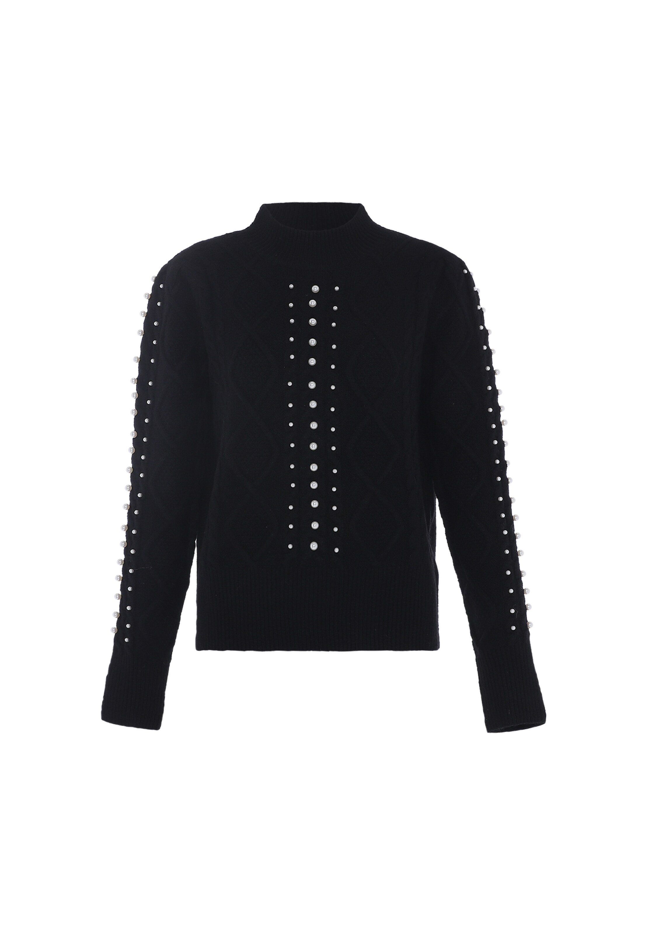 faina Sweater in Black: front