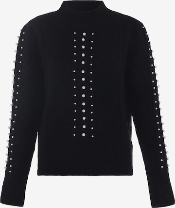faina Pulóver - fekete: elől