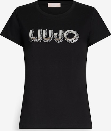 Tricou de la Liu Jo pe negru: față