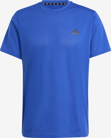ADIDAS PERFORMANCE Performance Shirt 'Essentials' in Blue: front