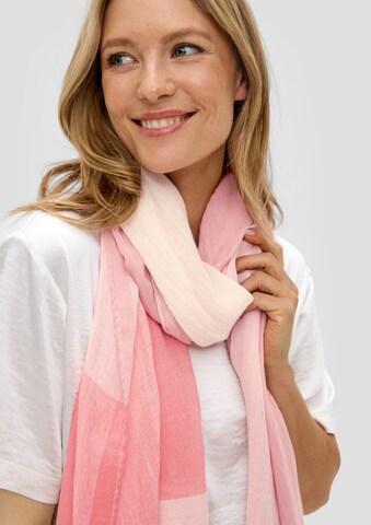 s.Oliver Scarf in Pink