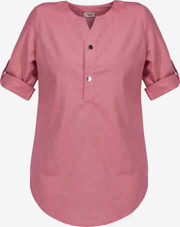 Camicia da donna ' DAFNE ' di Karko in rosa: frontale