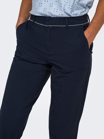 Slimfit Pantaloni chino 'ONLBIANA' di ONLY in blu