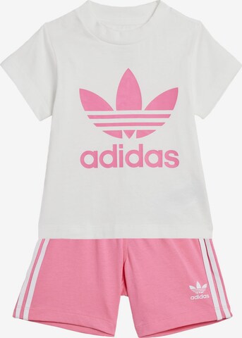 Set de la ADIDAS ORIGINALS pe roz: față