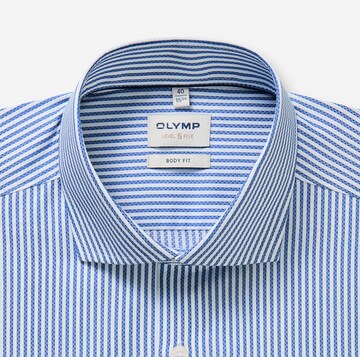 OLYMP Regular Fit Businesshemd in Blau