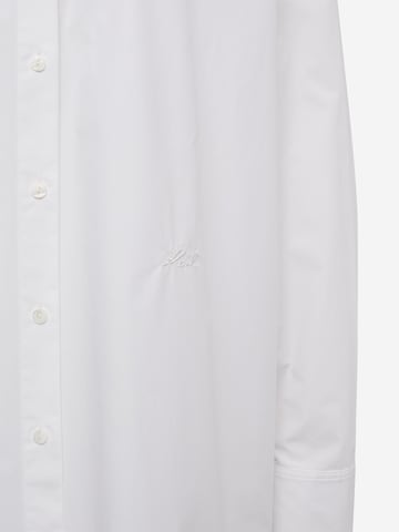 Karl Lagerfeld Bluse i hvid