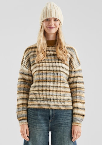QS Pullover in Gelb: Vorderseite