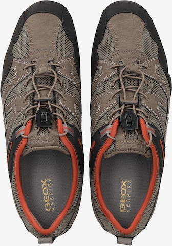 GEOX Athletic Lace-Up Shoes in Grey