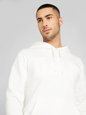 GAP Sweatshirt 'HERITAGE NOVELTY' in White