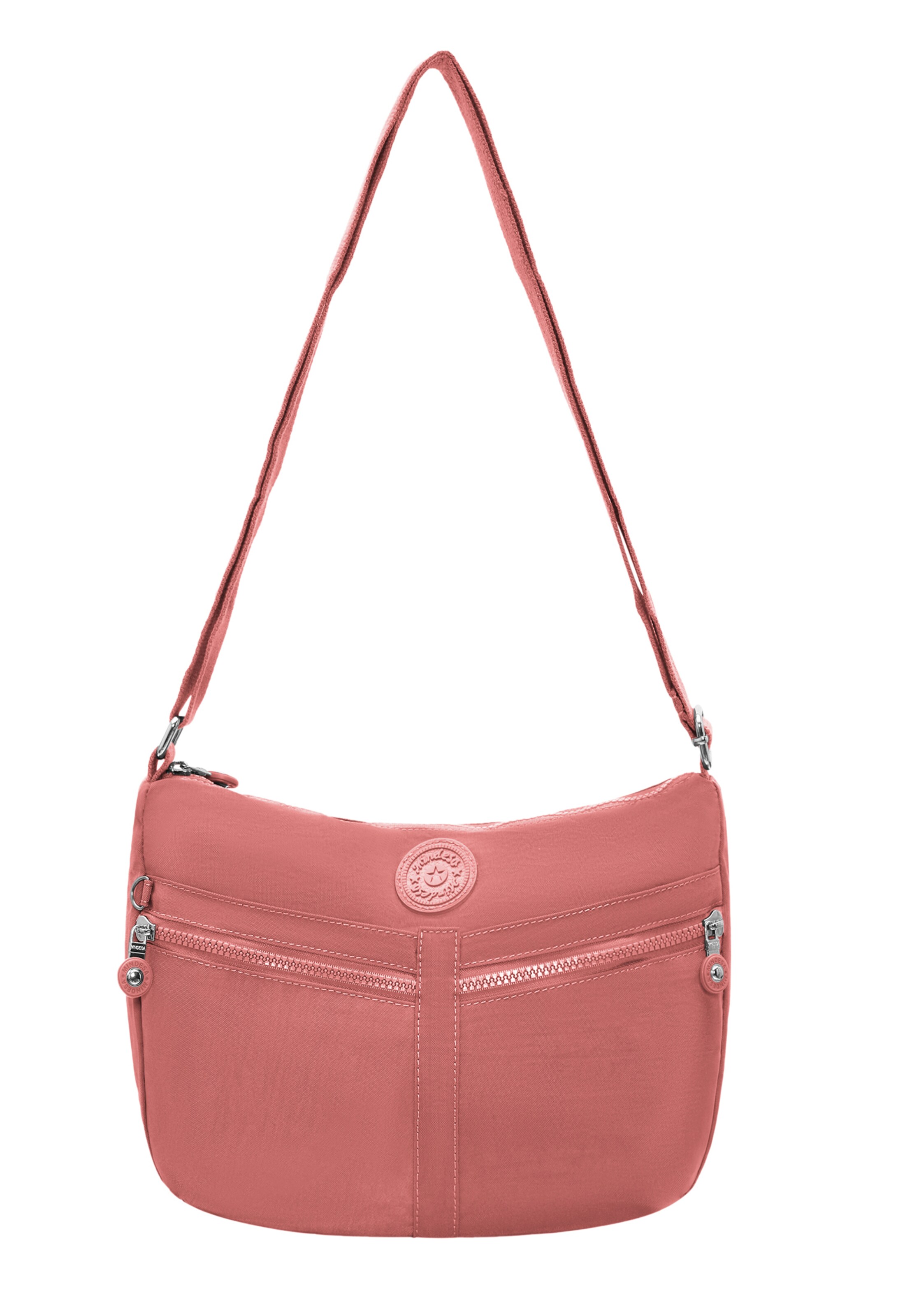 Mindesa - Mala de ombro em vermelho: frente