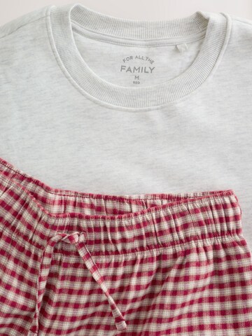 Next Pyjama lang in Rood