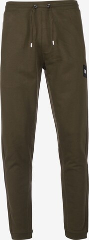 Effilé Pantalon Weekend Offender en vert : devant