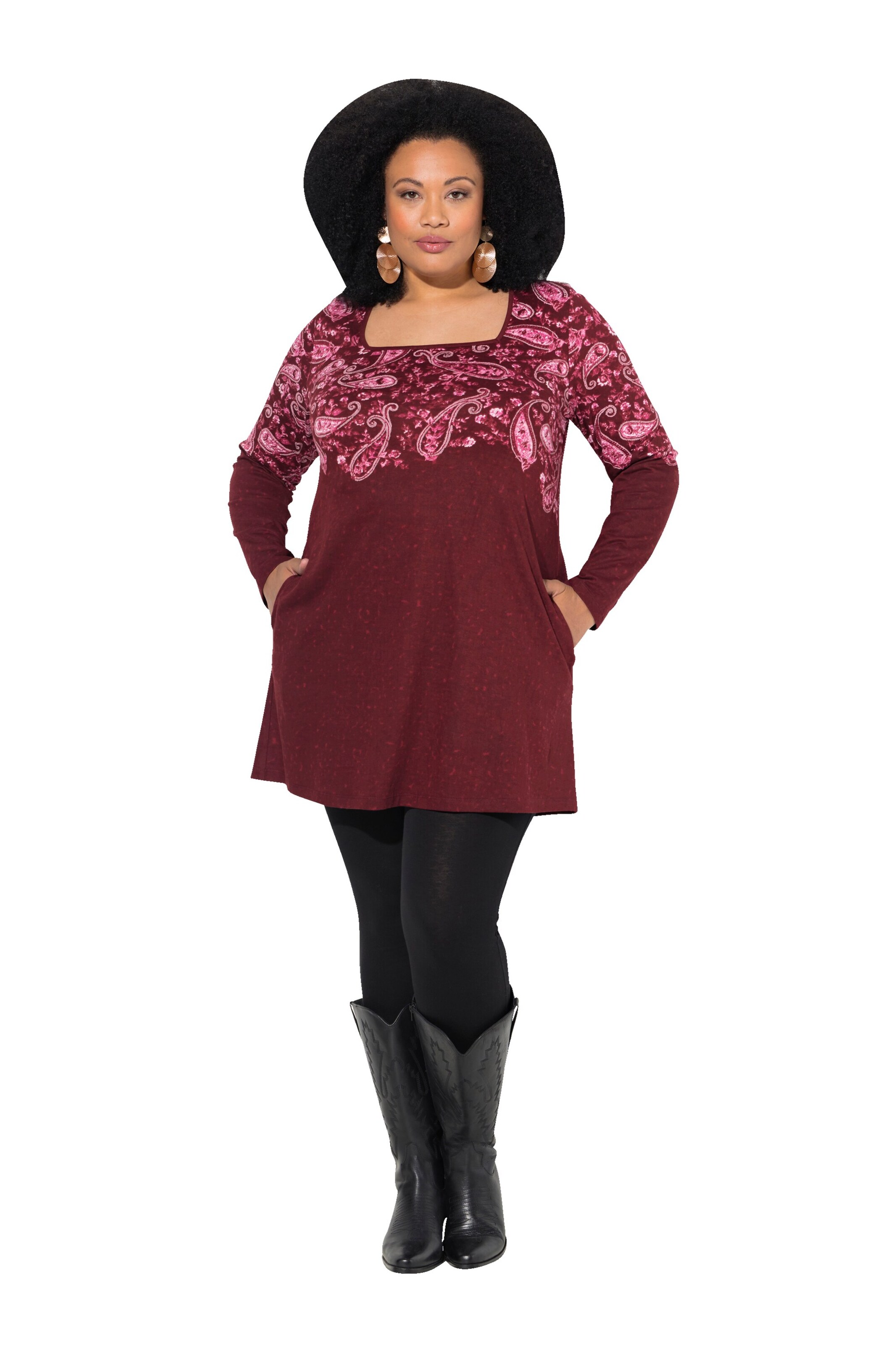 Ulla Popken Shirt in Roze