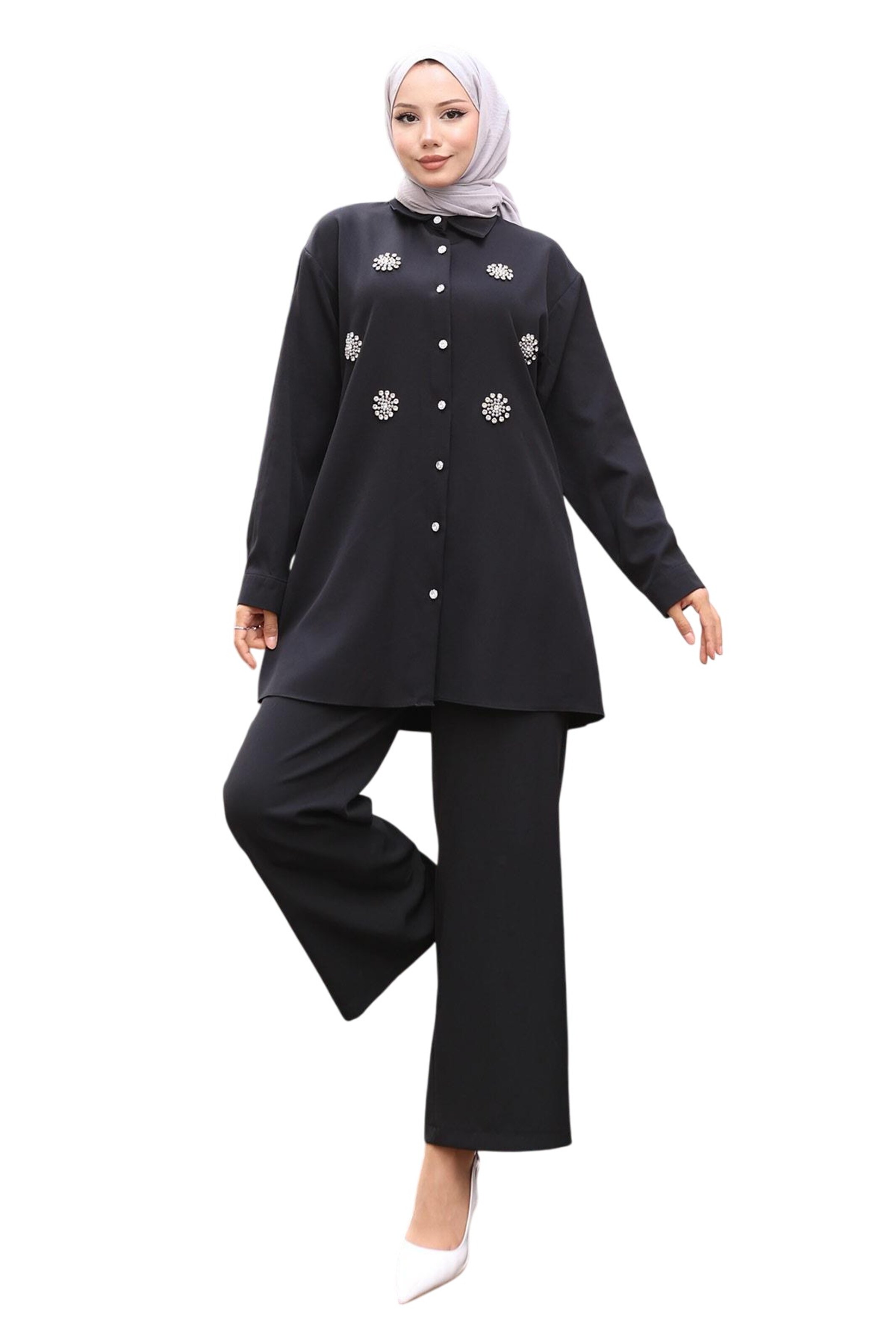 MODAMIHRAM Broekpak in Zwart