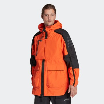 ADIDAS TERREX Outdoor jacket in Orange: front