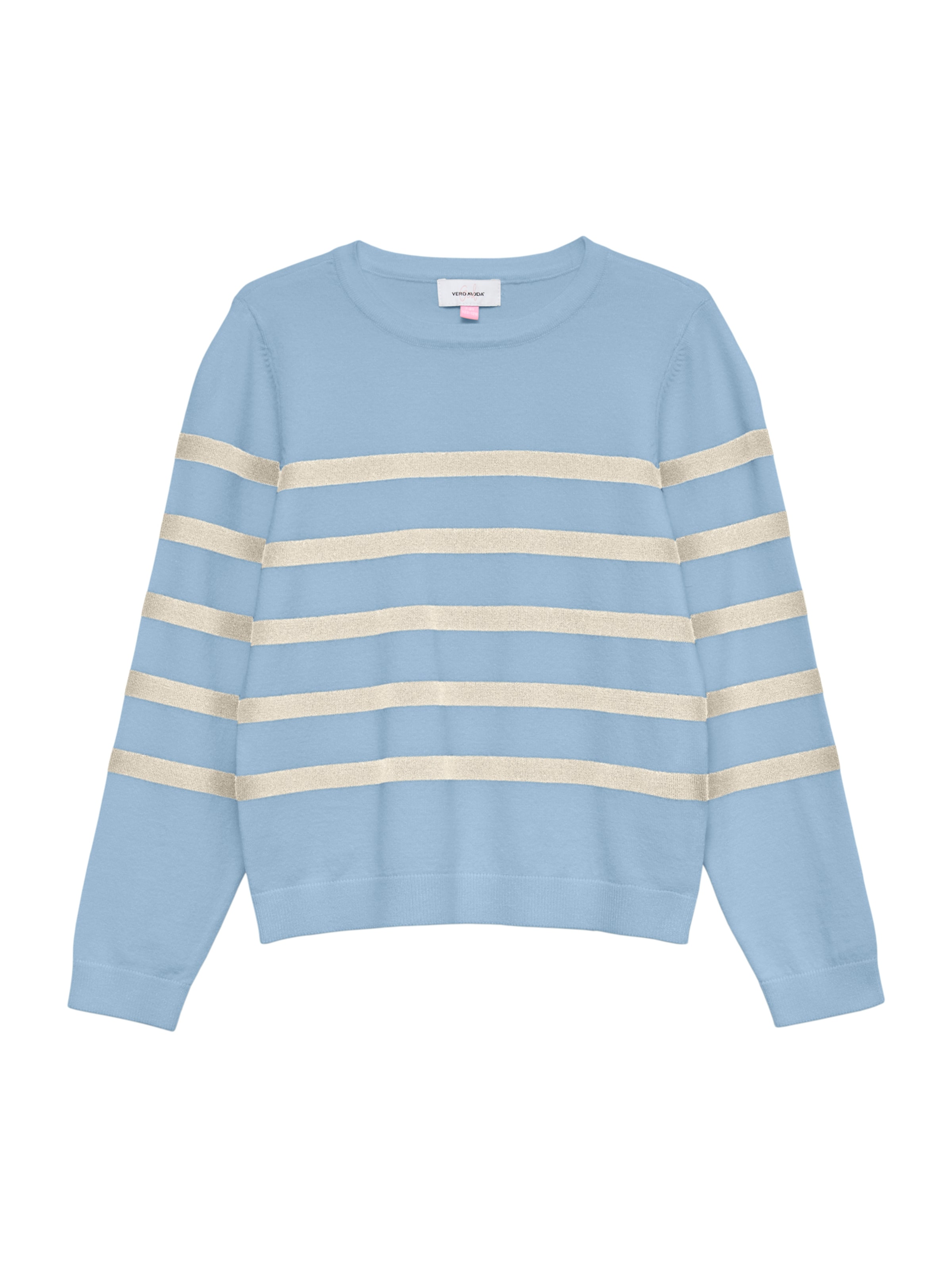 Vero Moda Girl Pullover 'VMSaba' in Blau: Vorderseite