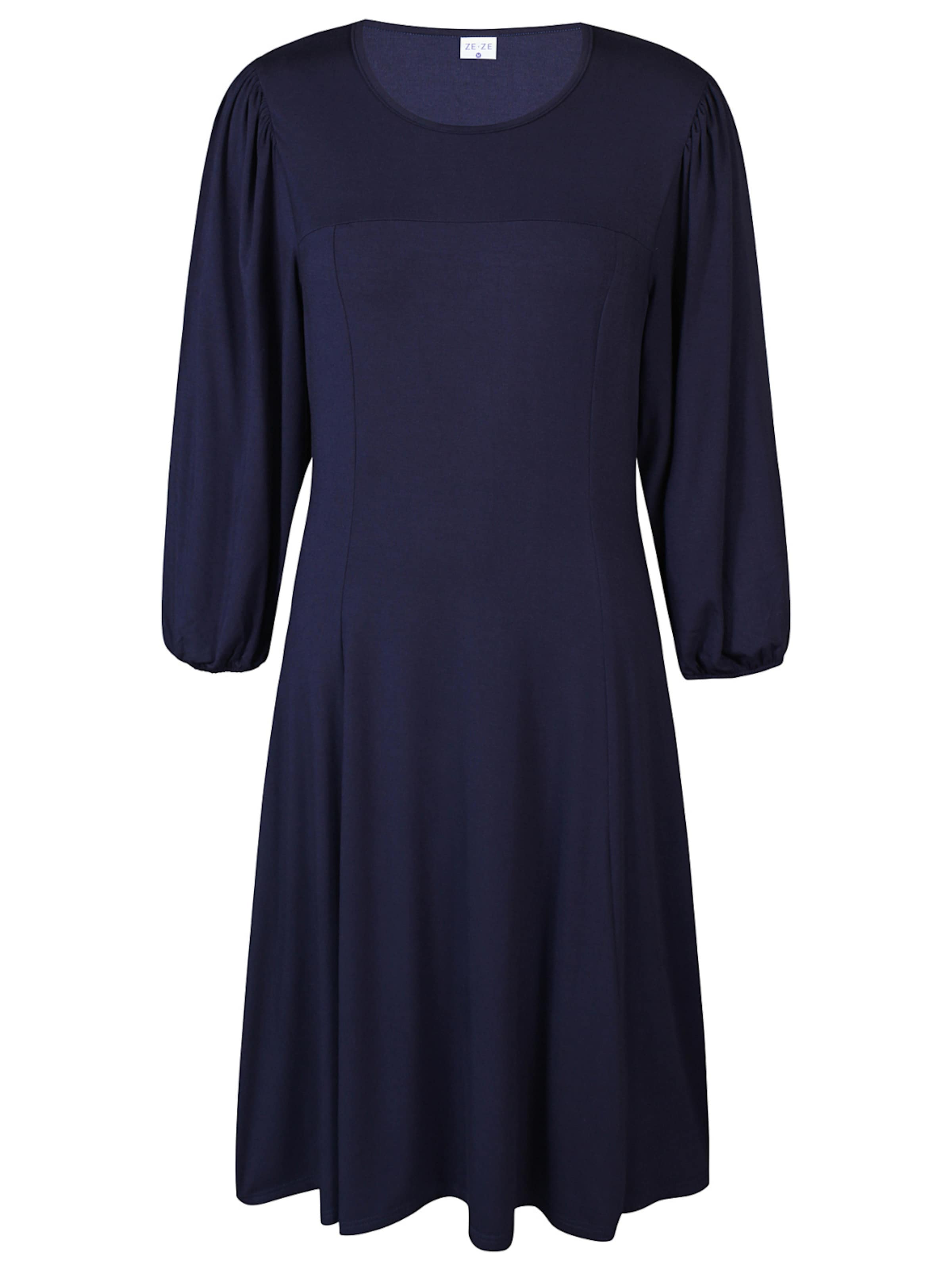 ze-ze Kleid 'Elvina 089' in Blau: Vorderseite