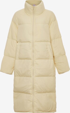 MYMO Winter Coat in Beige: front