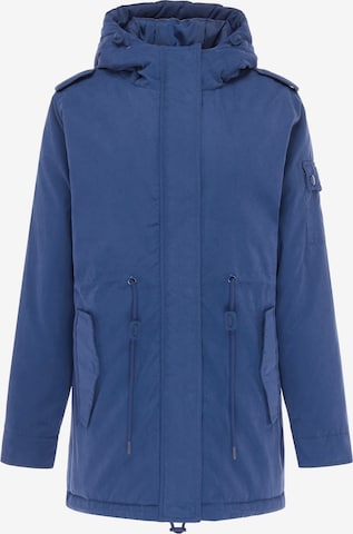 Usha - Chaqueta de entretiempo en azul: frente