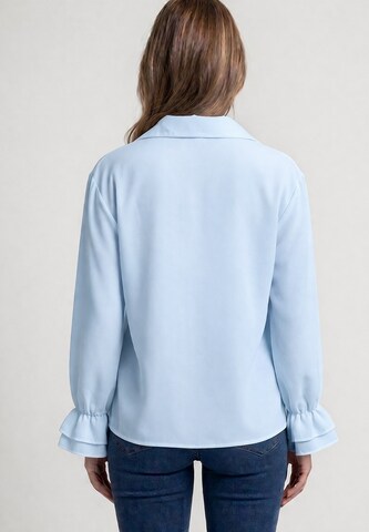 Elara Blouse in Blue