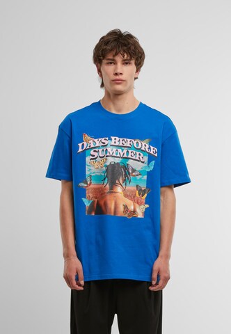 T-Shirt 'Days Before Summer' MT Upscale en bleu : devant