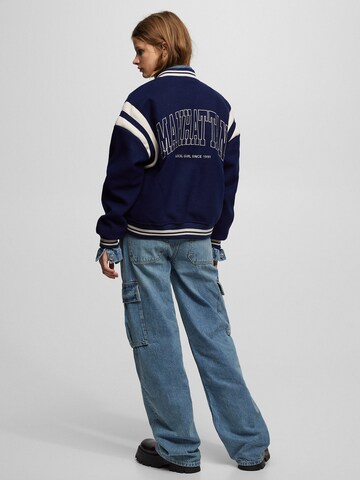 Pull&Bear Between-Season Jacket in Blue