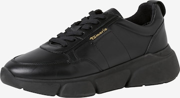 TAMARIS Sneakers in Black: front