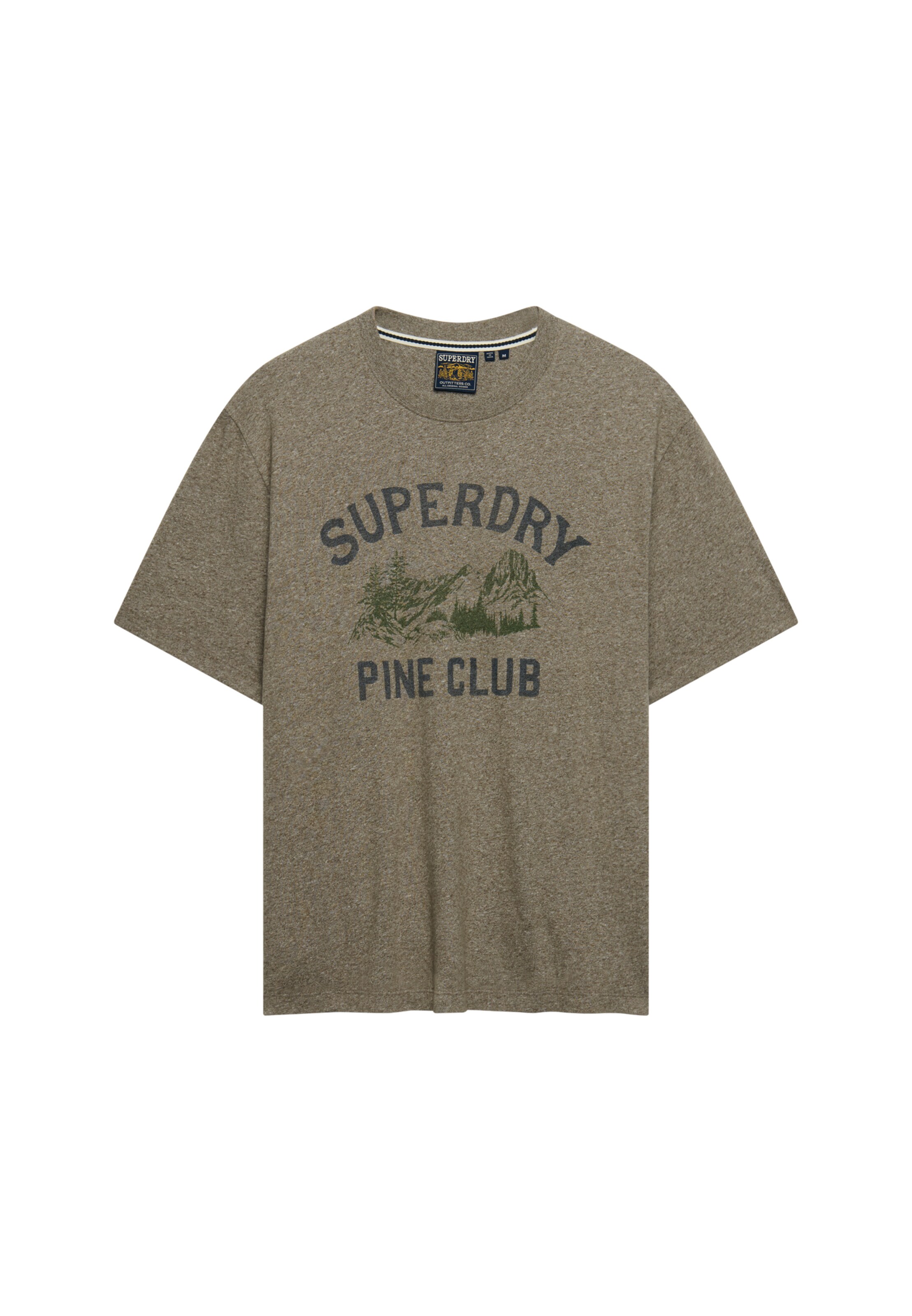 T-Shirt Superdry & Co en vert : devant