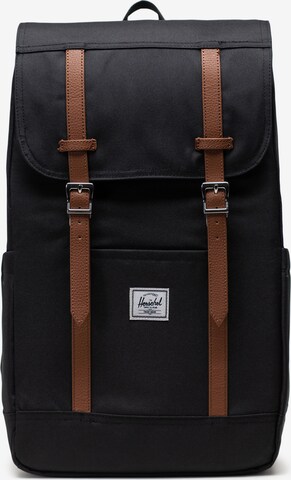 Herschel Rucksack 'Retreat' in Schwarz: predná strana