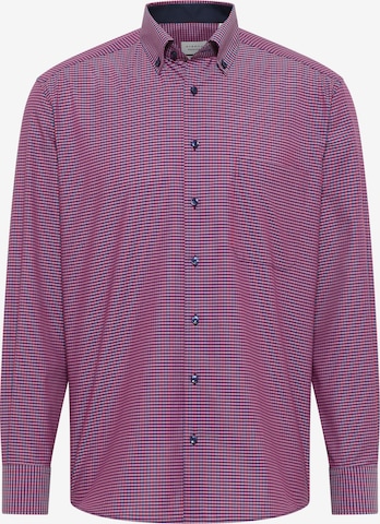 ETERNA Regular fit Button Up Shirt in Red: front