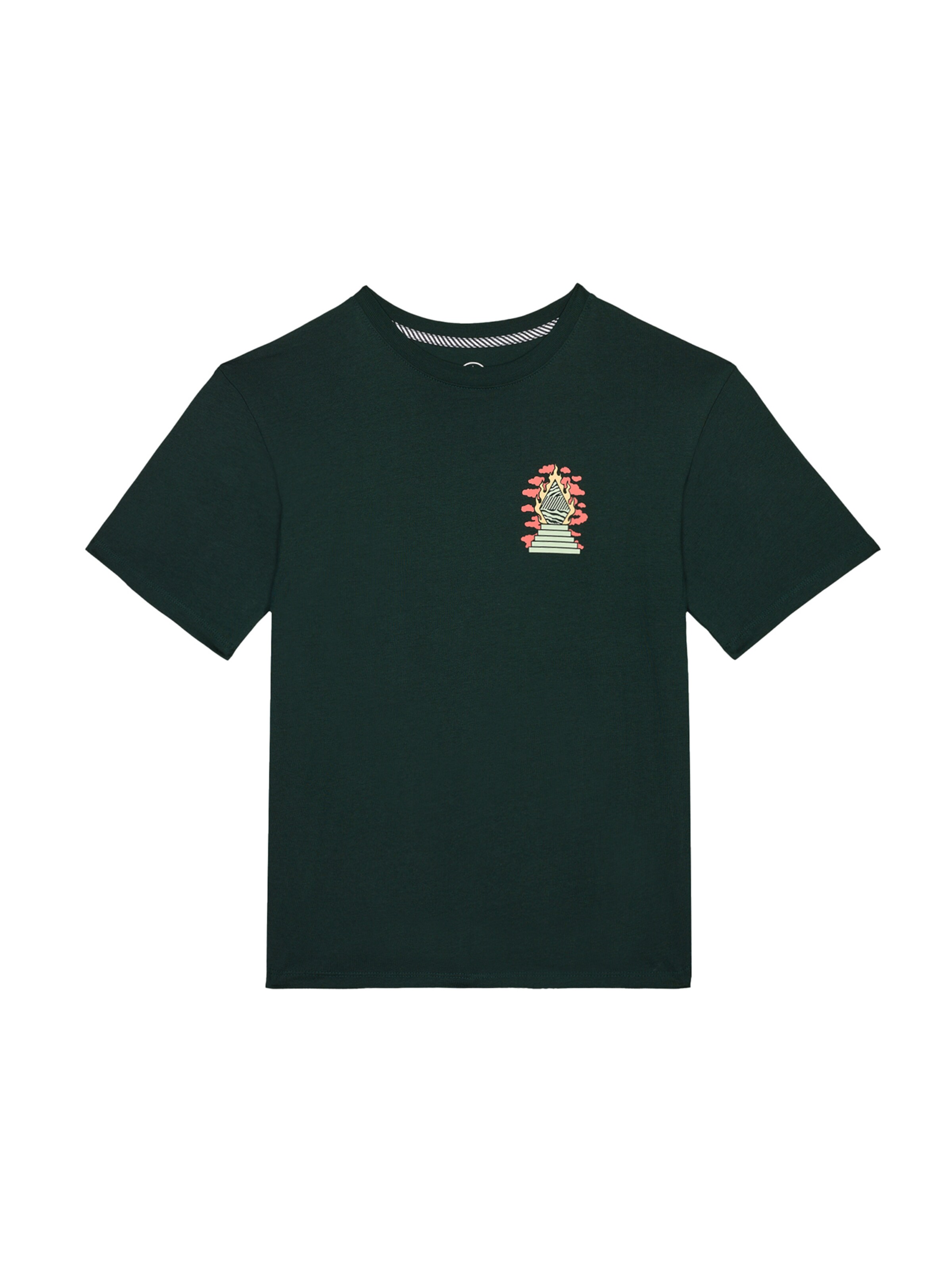 T-Shirt 'Altarium' Volcom en vert : devant