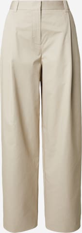 Regular Pantalon à pince & Other Stories en beige : devant