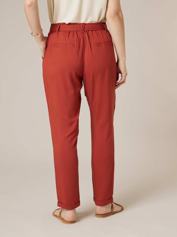 Effilé Pantalon 'Elida' Deeluxe en rouge
