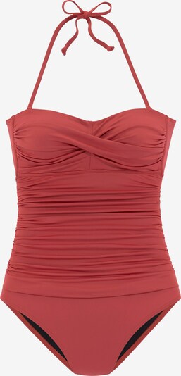 LASCANA Maillot de bain en rouge, Vue avec produit