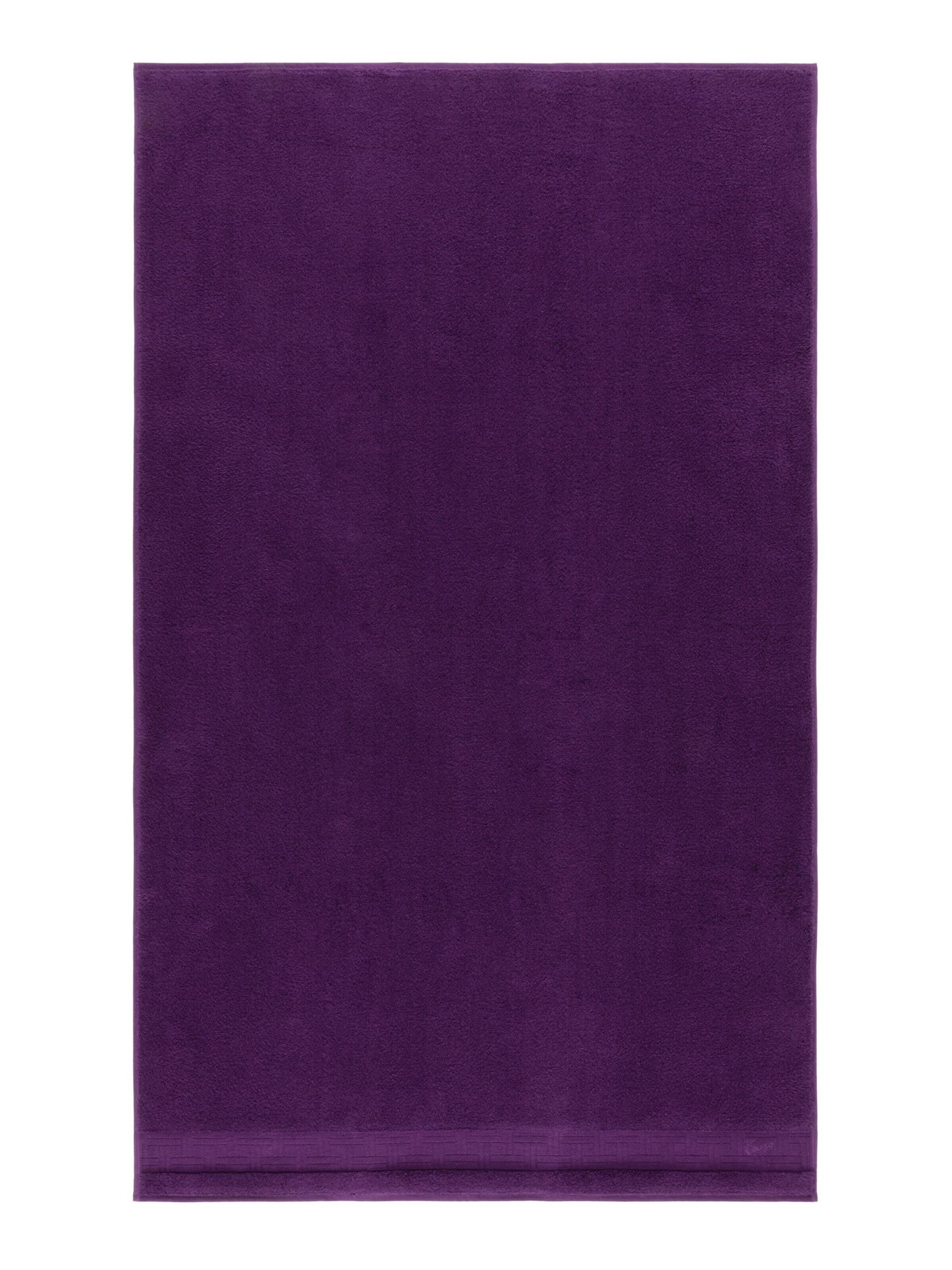KENZO Towel 'KWEAVE' in Grey: front