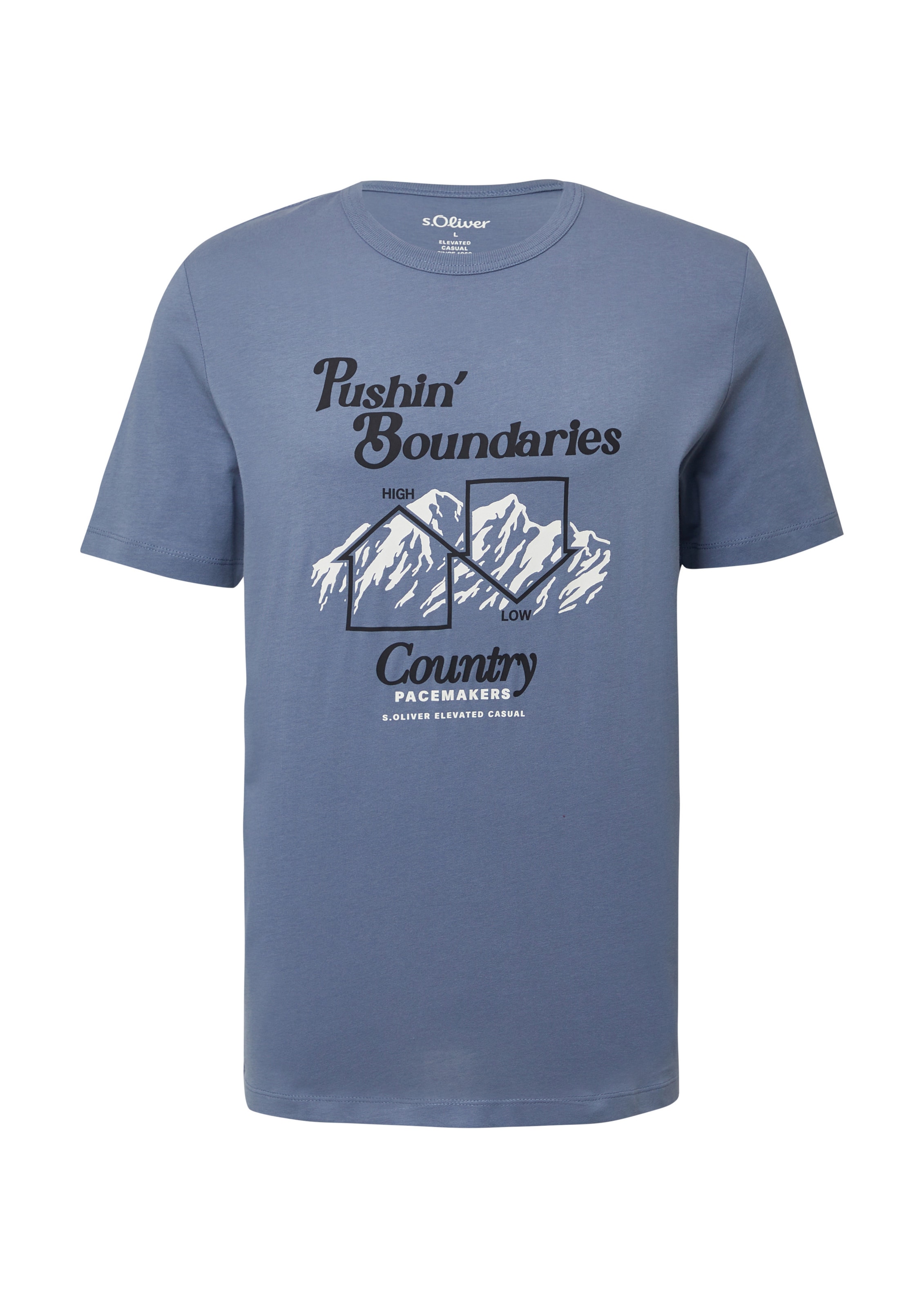 T-Shirt s.Oliver en bleu : devant