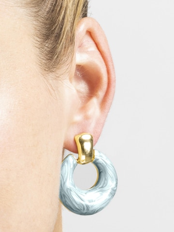 Orecchini 'Fores' di Luxenter in blu