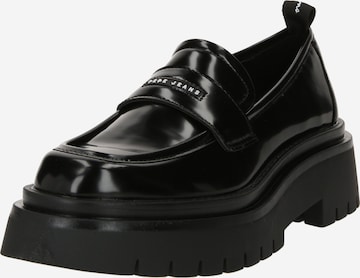 Chaussure basse 'QUEEN OXFORD' Pepe Jeans en noir : devant
