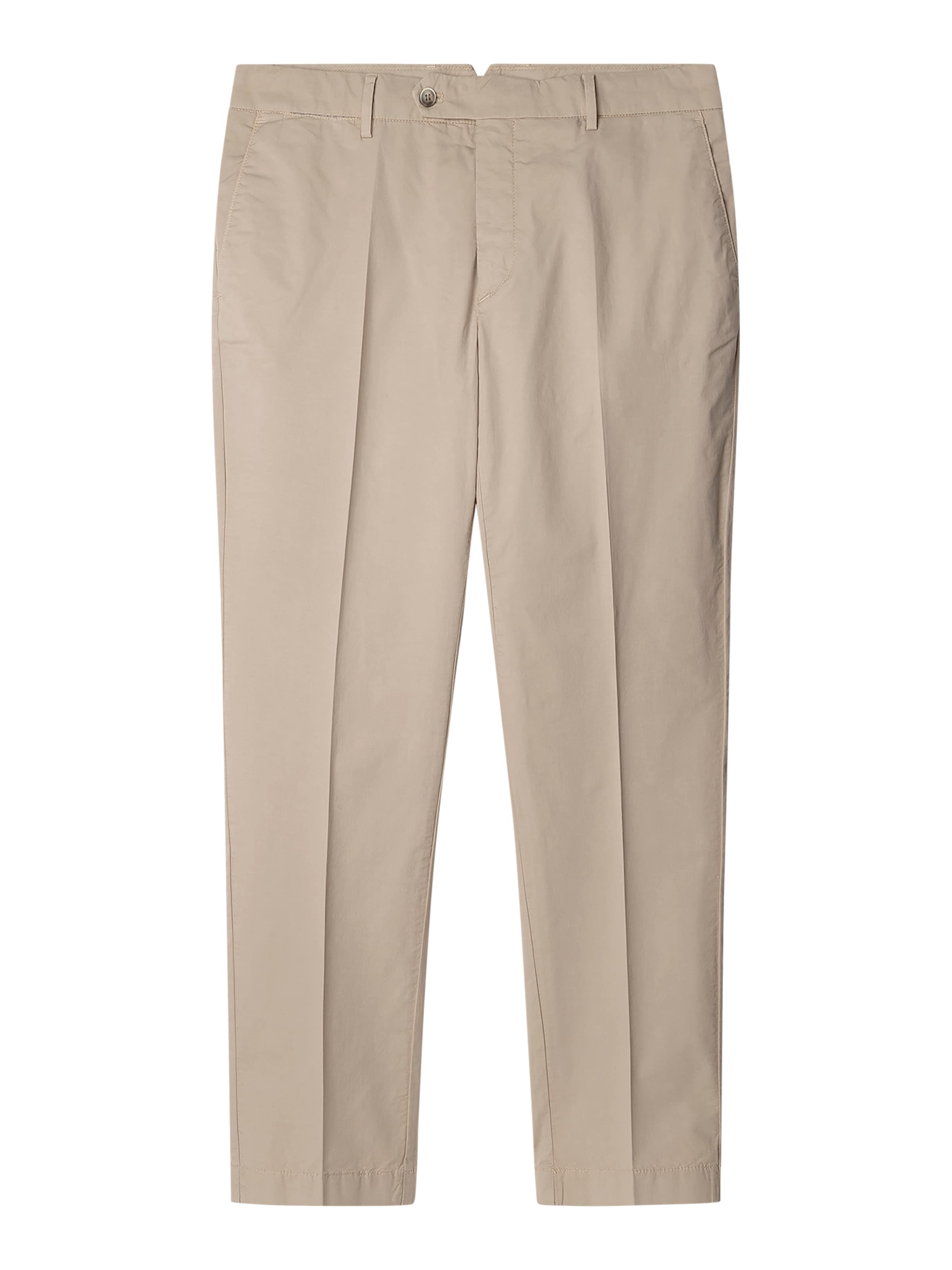 Regular Pantalon à pince Hackett London en beige : devant