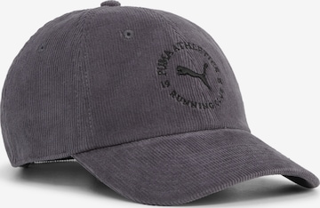 Casquette de sport 'Premium Essentials' PUMA en gris : devant