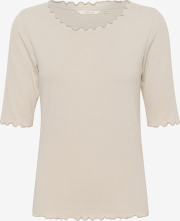 smėlio Cream Marškinėliai 'CRRibba': priekis