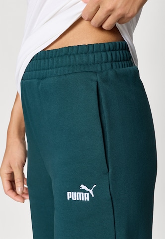 PUMA Конический (Tapered) Спортивные штаны 'ESS No. 1' в Зеленый