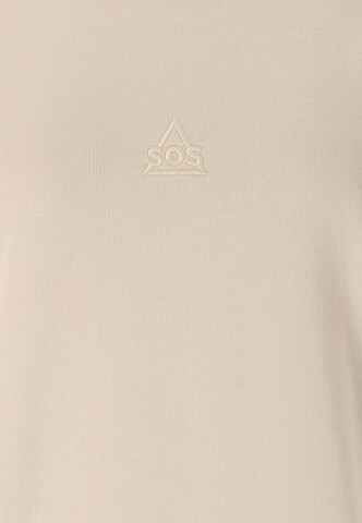 SOS Sweatshirt 'Bovec' in Beige