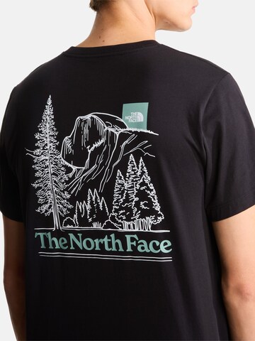 THE NORTH FACE Μπλουζάκι 'Monte' σε μαύρο