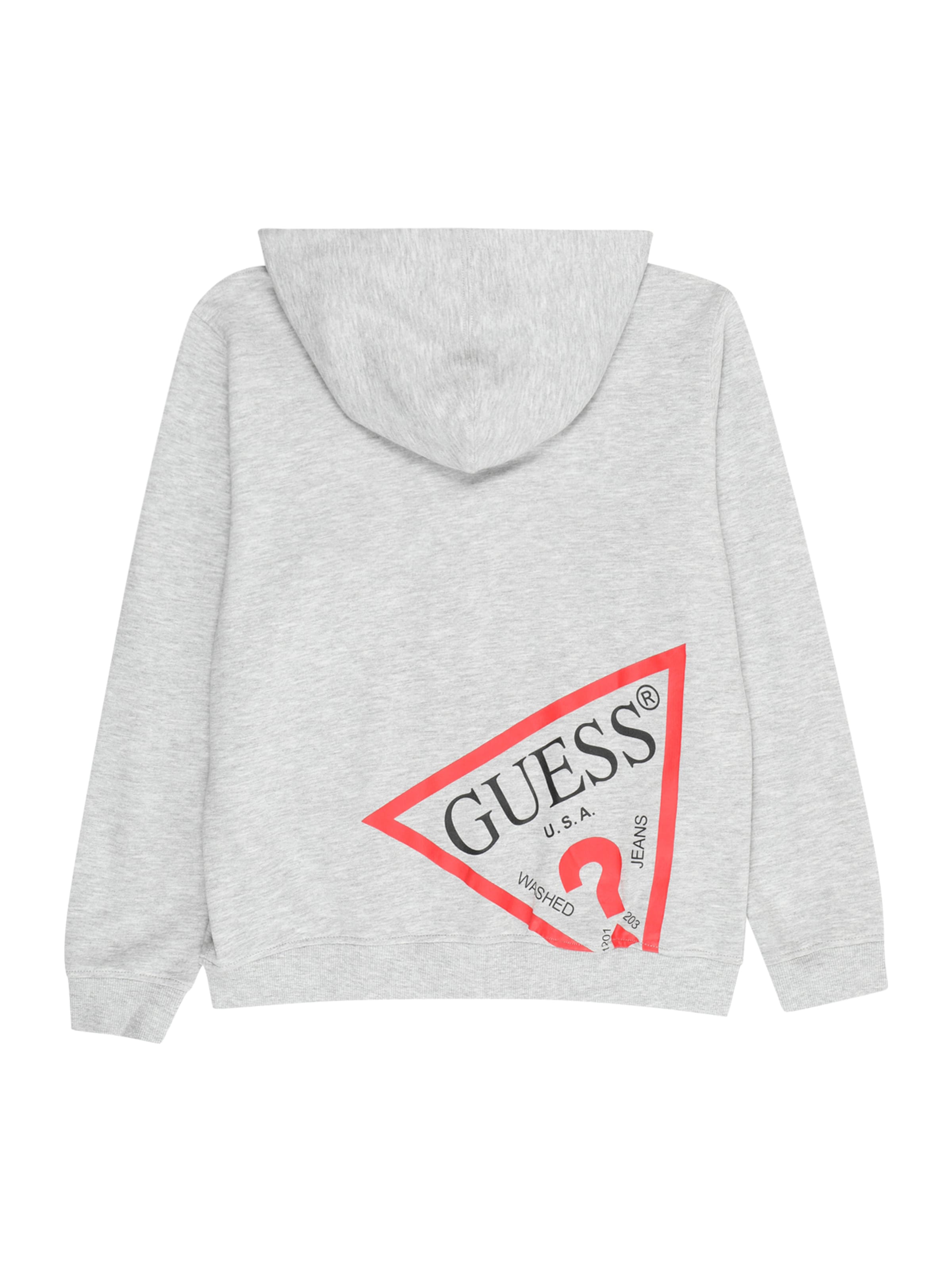 GUESS Jopa na zadrgo | siva barva