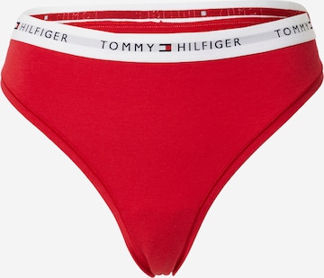 Tommy Hilfiger Underwear String bugyik - piros: elől