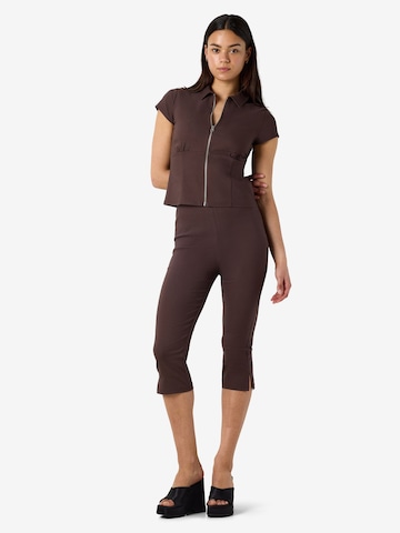 Noisy may - Blusa 'NMWayne' en marrón