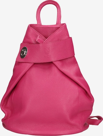 CHICCA BORSE Rugzak in Lila: voorkant