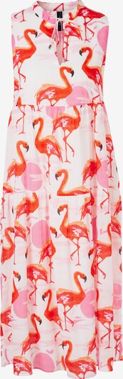 Marc Cain Kleid in hummer / rosa / schwarz / weiß, Produktansicht